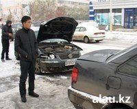 Из-за гололеда в Костанае произошло в два раза больше аварий Из-за гололеда в Костанае произошло в два раза больше аварий