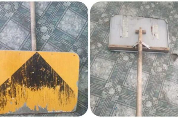Из дорожных знаков делают лопаты и крышки для кастрюль — Казавтожол
