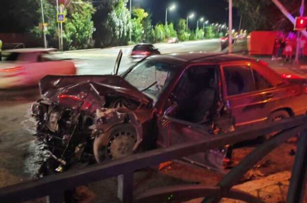 ДТП с участием трех автомобилей произошло в Костанае