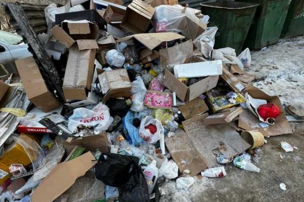 Костанайцы продолжают жаловаться на переполненные контейнеры