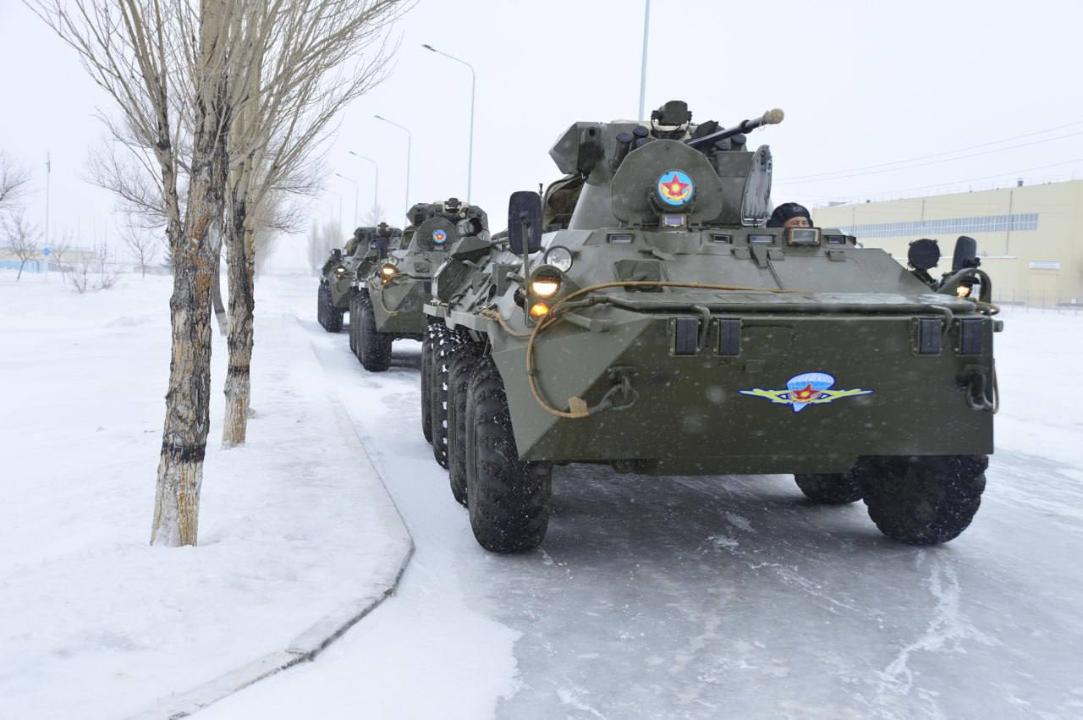 Фотография для новостиПередвижение военной техники. Минобороны Казахстана сделало заявление