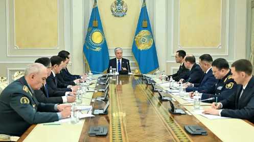 Фотография для новости Токаев подтвердил солидарность Казахстана с Россией в вопросах борьбы против терроризма