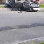 Фотография для новости Автомобиль перевернулся на крышу в результате аварии в Костанае