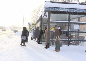 Фотография для новости В Костанае продолжается введение к эксплуатацию теплых остановок