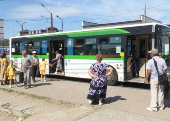 Фотография для новости В костанайских автобусах провели проверку