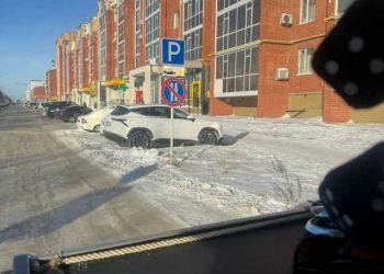 Фотография для новости Новые дорожные знаки установили в Костанае