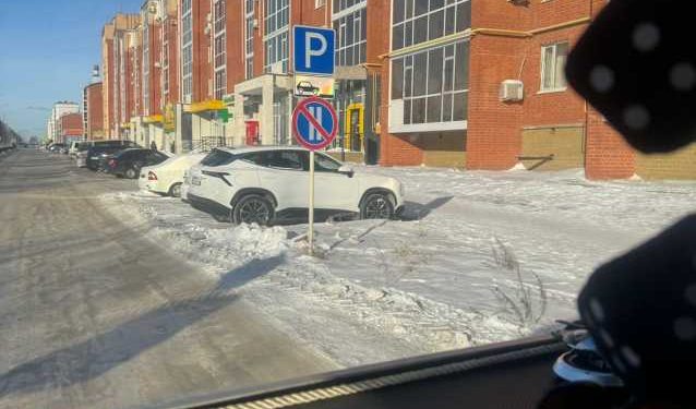 Фотография для новости Новые дорожные знаки установили в Костанае