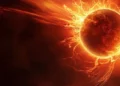 Изображение 5128 к новости Началась самая мощная с начала года магнитная буря