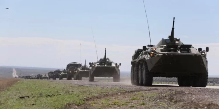 Изображение для новости: Передвижение военной техники. В Минобороны предупредили казахстанцев