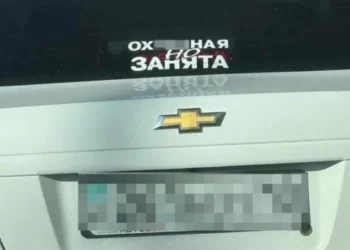 Изображение 1 для В Костанае полицейские наказали автоледи за матерные надписи на машине