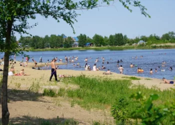 Изображение 1 для Штрафы выписаны. Костанайские полицейские вышли в рейд по пляжам
