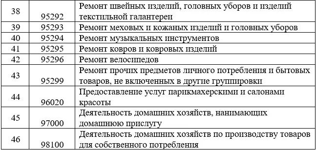 Изображение 12 для Опубликован список из 46 видов деятельности для самозанятых под СНР