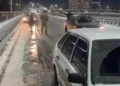 Изображение 2 для Словно неуправляемые. Массовая авария произошла на большом мосту в Костанае