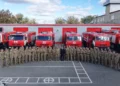 Изображение 6 для Глава МЧС вручил костанайским спасателям ключи от новой пожарной техники
