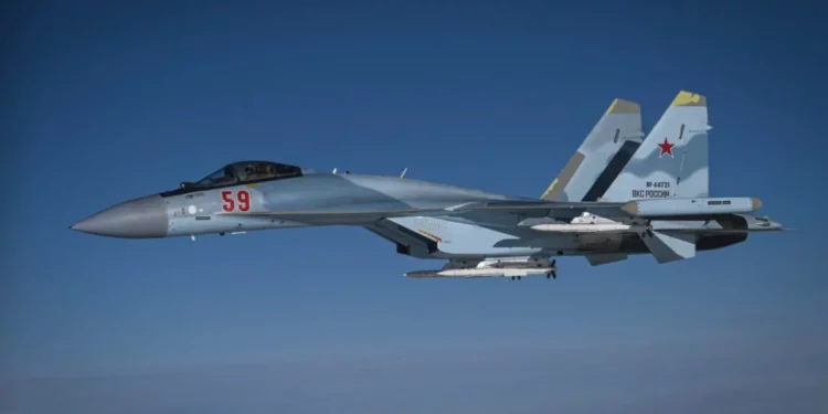 Изображение для новости: Борт Президента Казахстана сопроводили истребители Су-35 Минобороны РФ