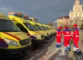 Изображение 2 для 50 новых "скорых" вручили медикам Костанайской области