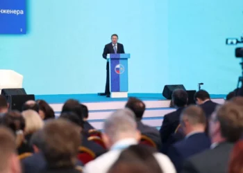 Изображение для новости: Аким Костанайской области выступил на форуме с участием Касым-Жомарта Токаева и Владимира Путина