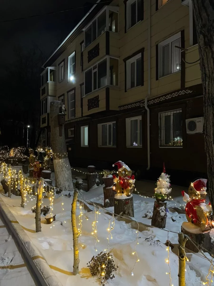 Изображение 7 для В Костанае подвели итоги конкурса на лучшее новогоднее оформление дворов