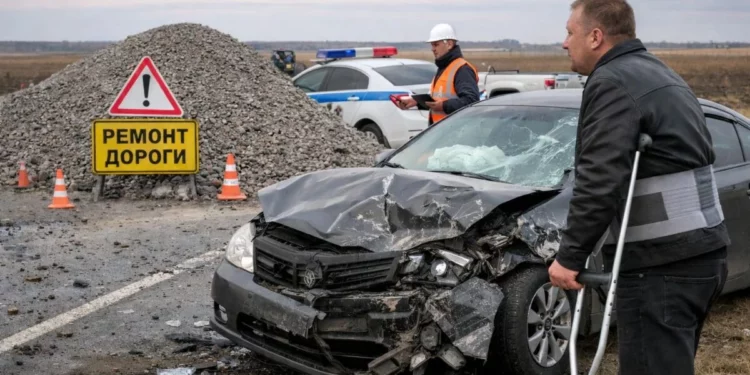 Изображение для новости: ДТП на ремонтируемой дороге в Костанайской области: подрядчик выплатит миллионы