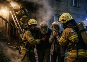 Изображение для новости: Минуты решали всё: костанайские огнеборцы вывели людей из горящего дома