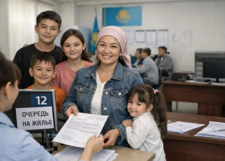 Изображение для новости: Многодетным семьям упростят получение квартир в Казахстане