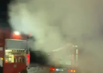 Изображение для новости: Пожар по повышенному рангу: спасатели Костаная предотвратили распространение огня