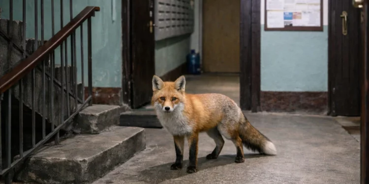 Изображение для новости: Лиса в многоэтажке и больная рысь: что происходит в Костанайской области