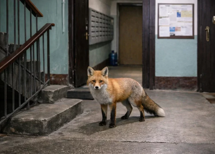 Изображение для новости: Лиса в многоэтажке и больная рысь: что происходит в Костанайской области