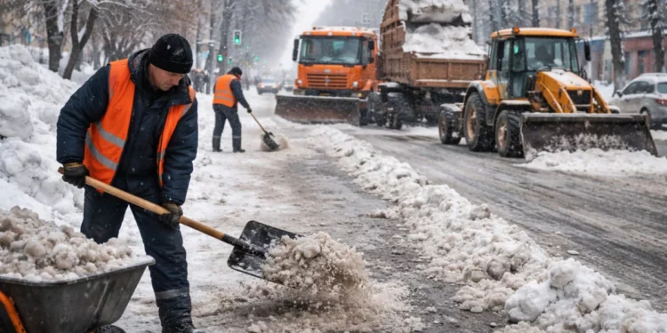 Изображение для новости: Более 1000 жалоб за неделю: костанайцы недовольны уборкой снега