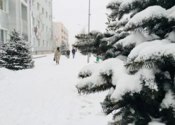 Изображение для новости: В Костанае приступили к демонтажу ледовых фигур и горок