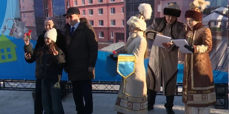 Изображение для новости: 43 семьи получили ключи: микрорайон «Астана» в Костанайском районе активно застраивается