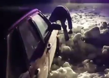 Изображение для новости: Машины застряли в сугробах — спасатели эвакуировали людей в Костанайской области