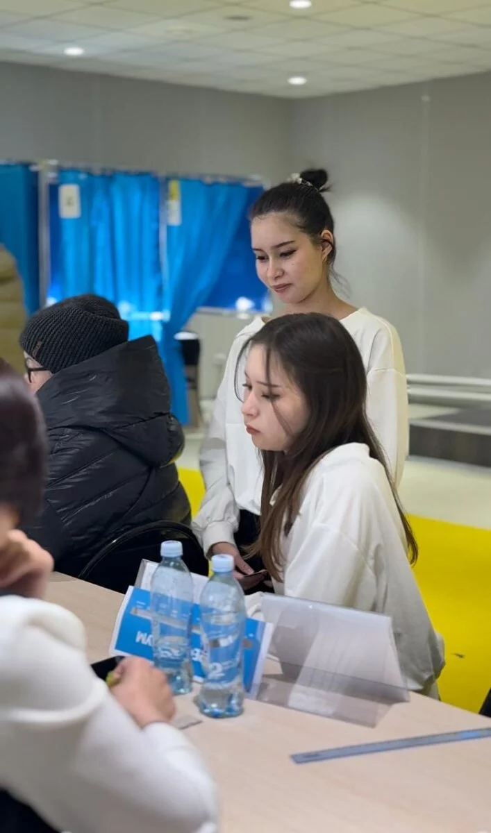 Изображение 4 для 13 пар близнецов проголосовали на референдуме в Костанайской области