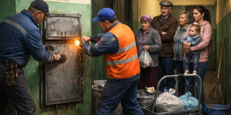 Изображение для новости: Мусоропроводы под замок: в Костанае продолжают их массово заваривать