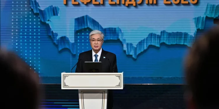 Изображение для новости: Отныне 15 марта мы будем ежегодно отмечать в качестве одного из главных праздников – Дня Конституции — Токаев