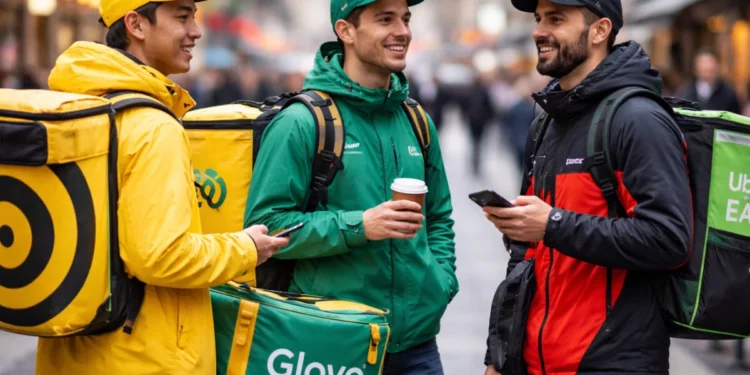 Изображение для новости: Курьеры и таксисты без гарантий: сенатор предложила защитить работников платформ