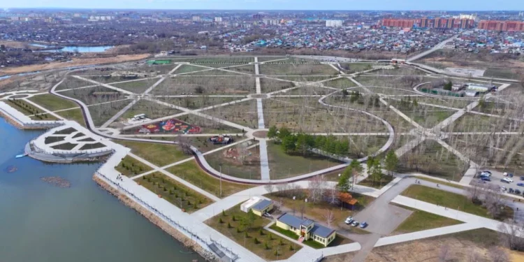 Изображение для новости: Парк почти 44 гектара и новый стадион: в Костанае запускают масштабное обновление