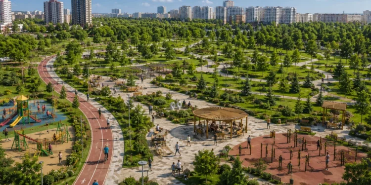 Изображение для новости: В Костанае появится еще одна большая зона отдыха для горожан