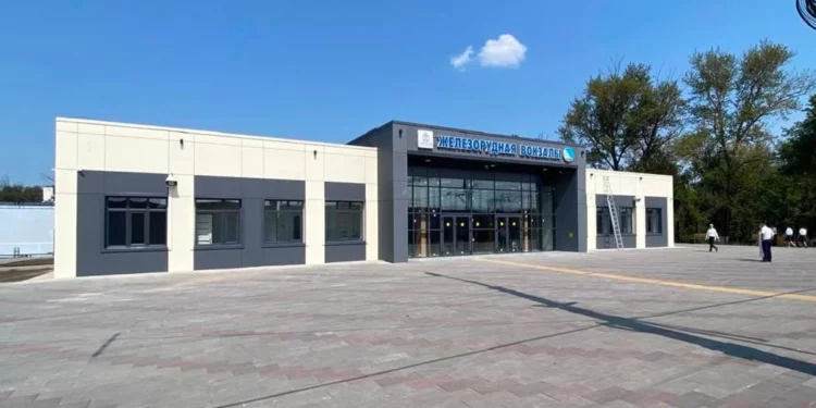 Изображение для новости: Старый снесли полностью: новый вокзал открыли в Костанайской области
