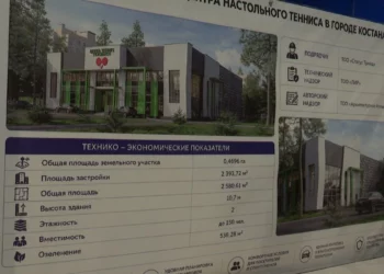 Изображение для новости: 12 столов и трибуны на 100 зрителей: когда в Костанае откроют Центр настольного тенниса
