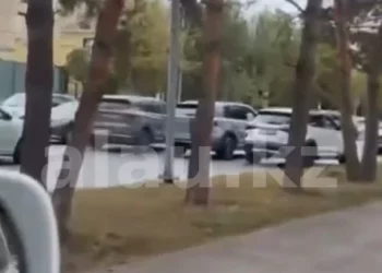 Изображение для новости: В Костанае наказали водителя за парковку во втором ряду возле гимназии — вашиновости