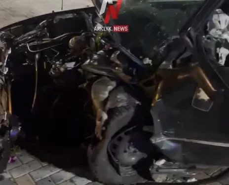Изображение для новости: В Аркалыке Audi врезалась в бетонное сооружение: пострадал водитель