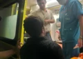 Изображение 2 для Ночью на трассе стало плохо водителю: на помощь пришли полицейские Рудного