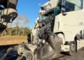 Изображение 2 для Водитель Lada Granta погиб в ДТП с тремя автомобилями под Костанаем