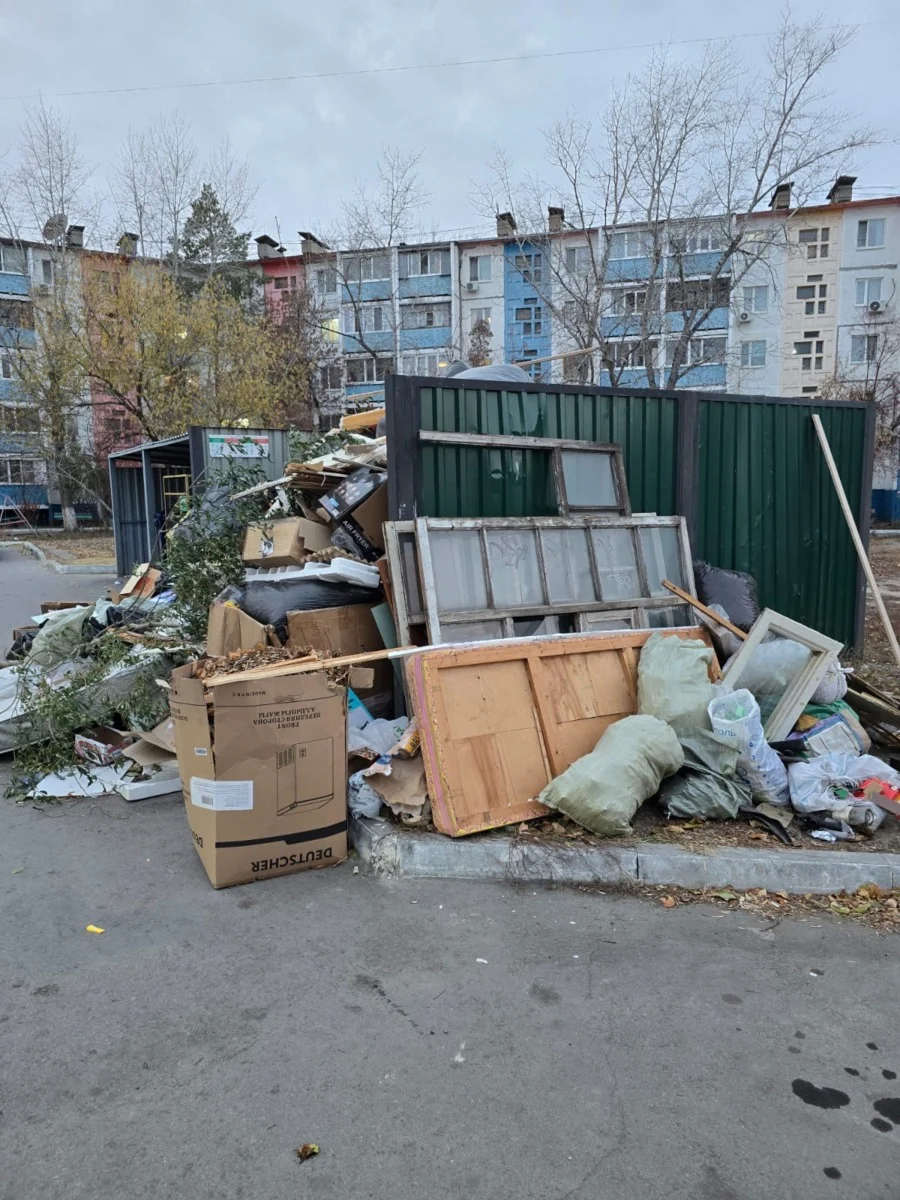 Изображение 4 для Во дворе на Карбышева образовалась свалка