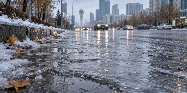 Изображение для новости: Дождь, мокрый снег и морозы до −6: прогноз погоды в Казахстане на 8–10 октября