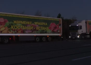 Изображение для новости: Около 400 тонн продуктов по сниженным ценам везут из Костанайской области в Астану